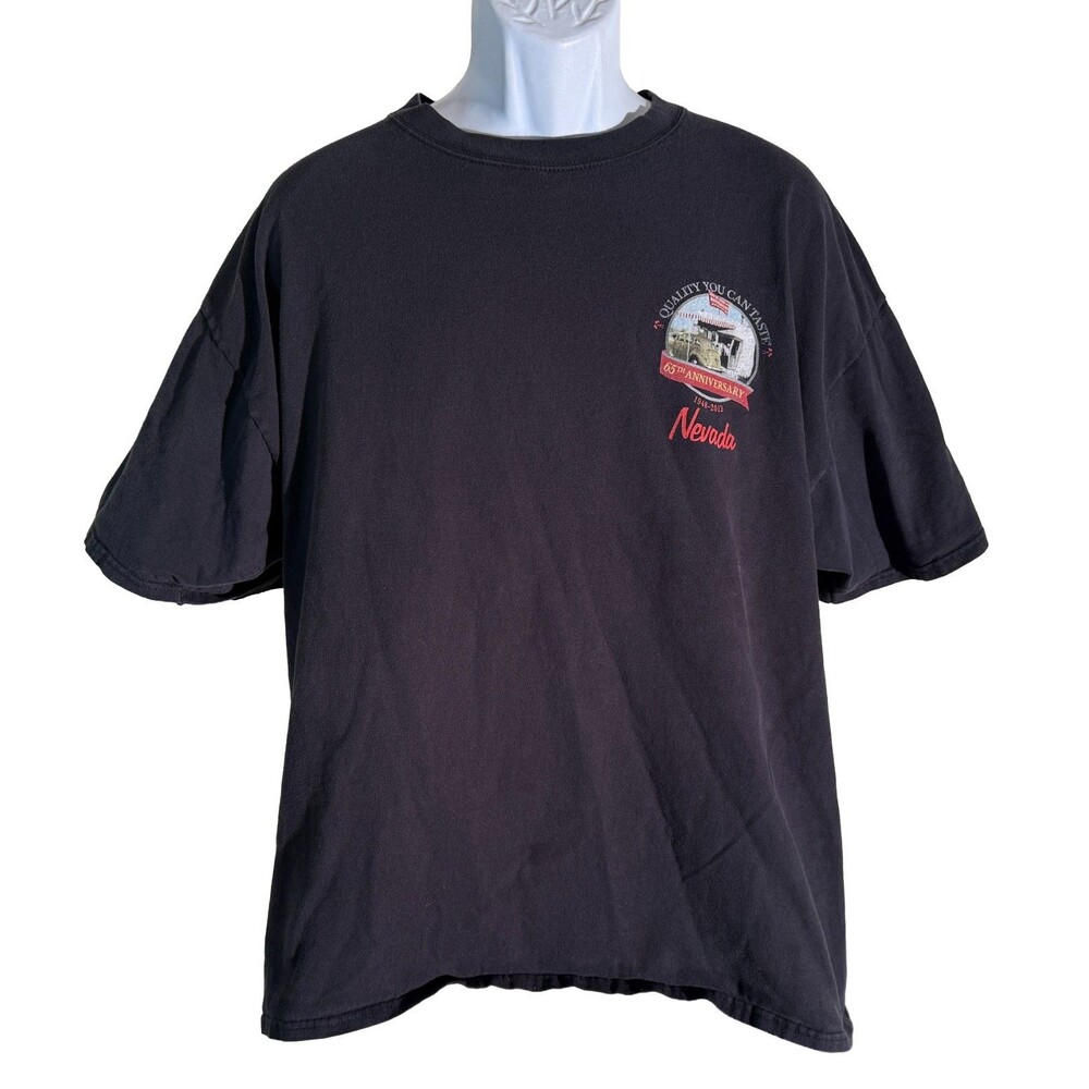 In‎ n Out Burger Nevada w/ California City Scape Freeway Cars T Shirt Large